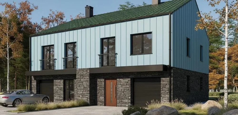 Проект Трёхэтажный дом 3 на 13, 157 м2