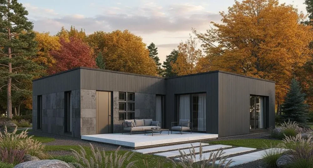 Проект Одноэтажный дом 14 на 17, 143 м2