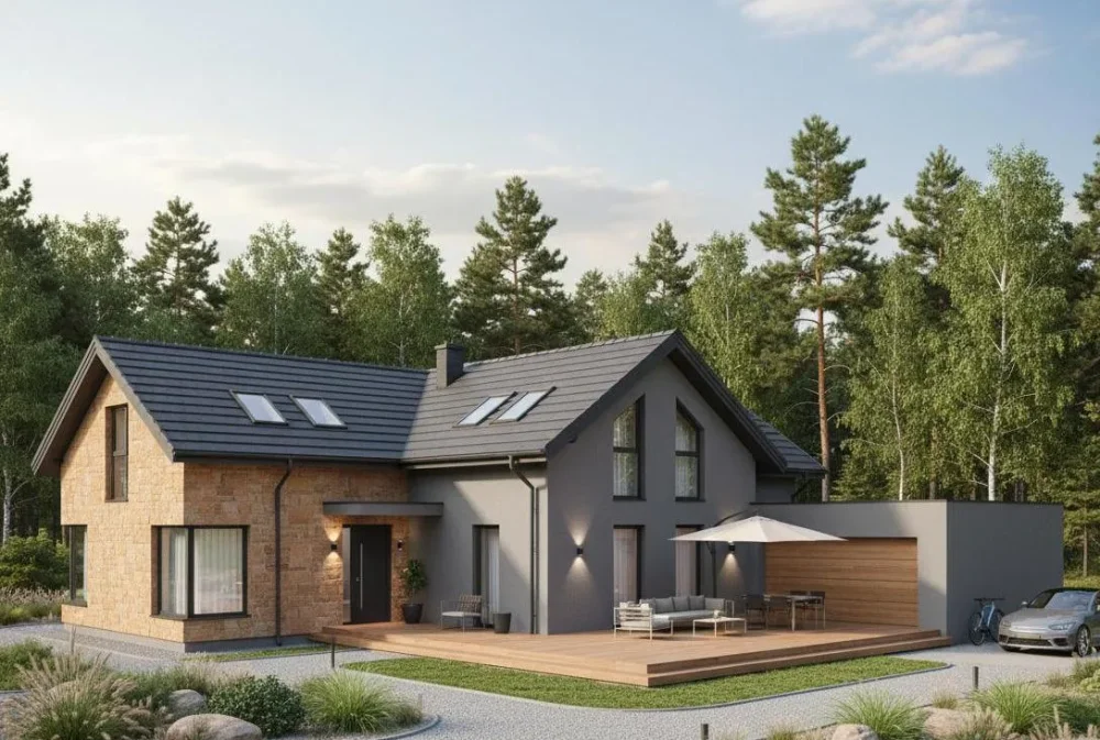 Проект Одноэтажный дом 20 на 16, 178 м2