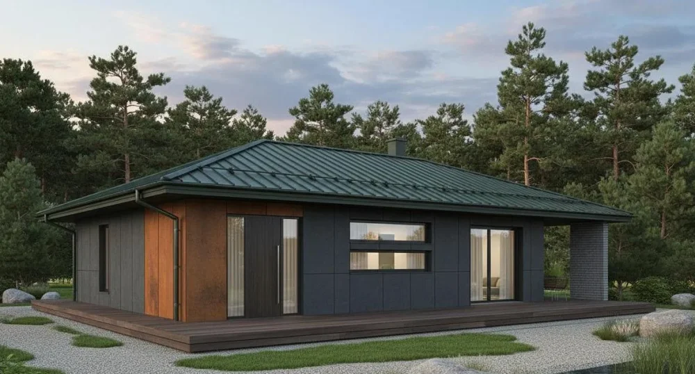 Проект Двухэтажный дом 15 на 14, 154 м2