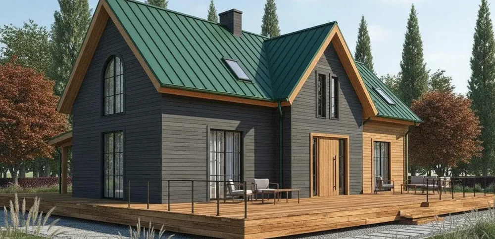 Проект Двухэтажный дом 26 на 11, 112 м2