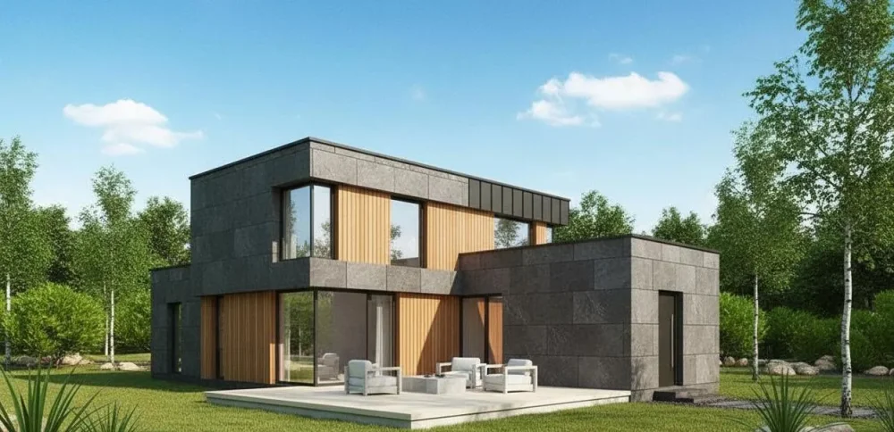 Проект Одноэтажный дом 19 на 18, 178 м2