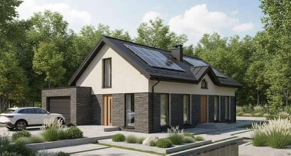 Проект Двухэтажный дом 15 на 10, 184 м2